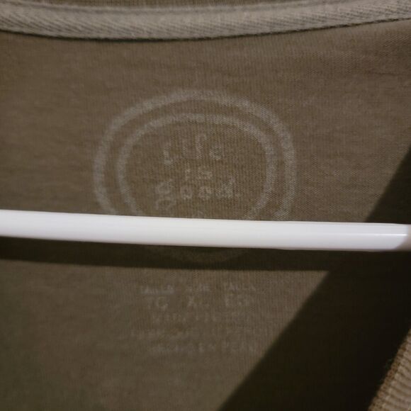 Life Is Good Mens XL Graphic Tee Get Lost Get Found Biker T Shirt - Picture 6 of 6